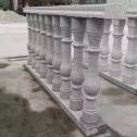 四川 芝麻白圆形光面花瓶柱，栏杆