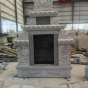 四川 芝麻灰高档墓碑、土墓，一套也支持定做