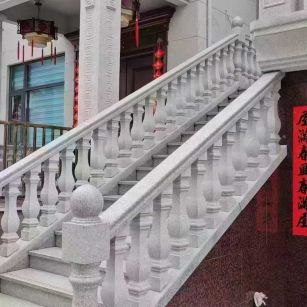 四川 天然石材 阳台庭院护栏、栏杆