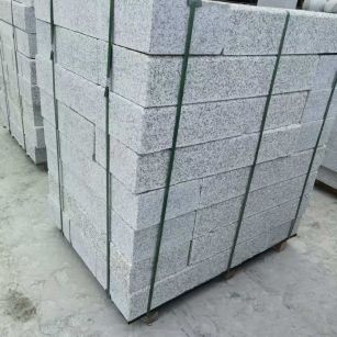 四川 芙蓉白火烧两面路沿石