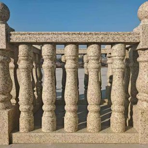 四川 黄金麻栏杆（扶手，花瓶柱，将军柱）