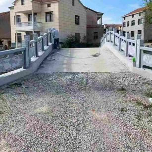 四川 芝麻灰花岗岩桥栏杆