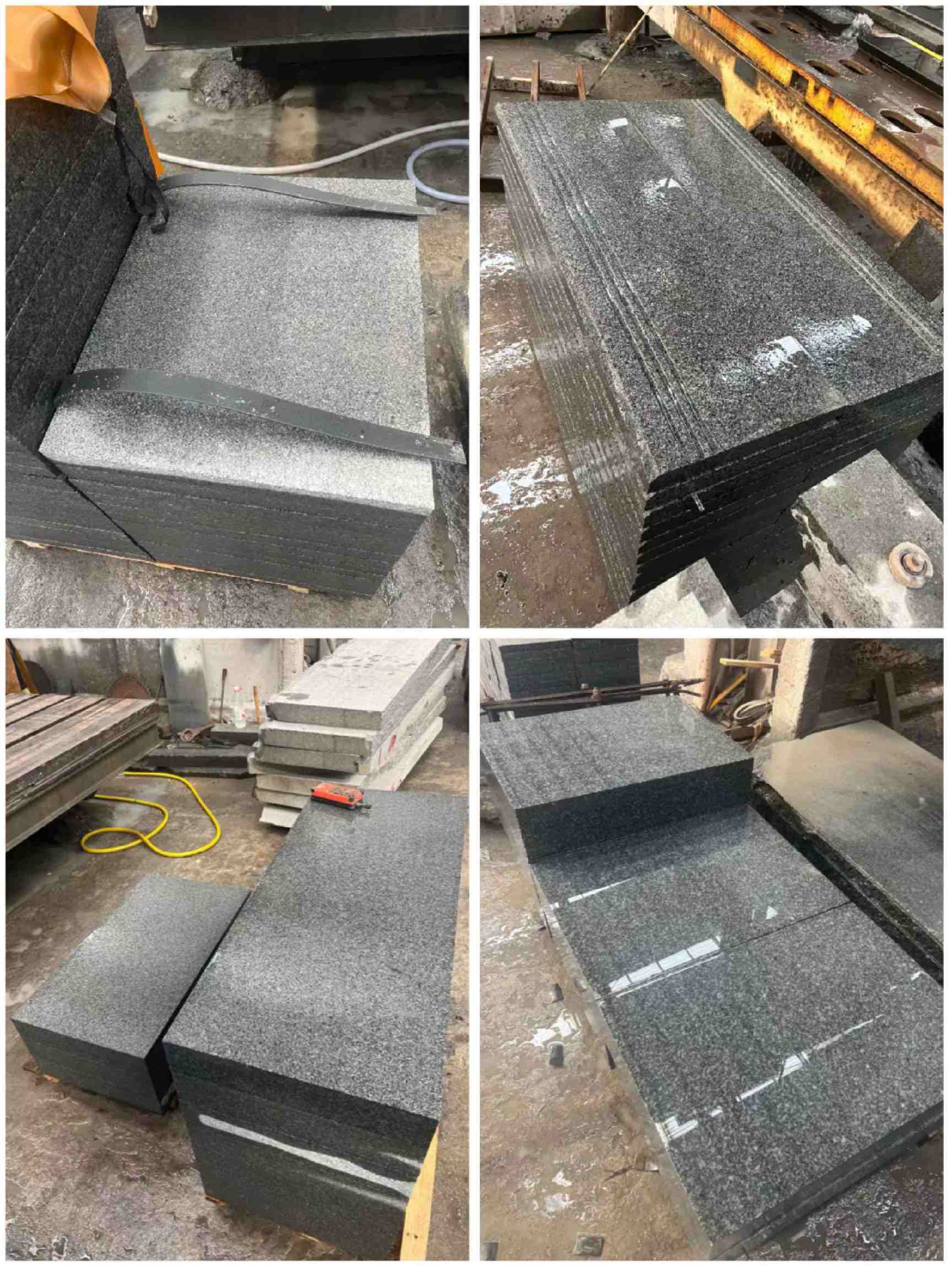 四川 芝麻黑地铺石材