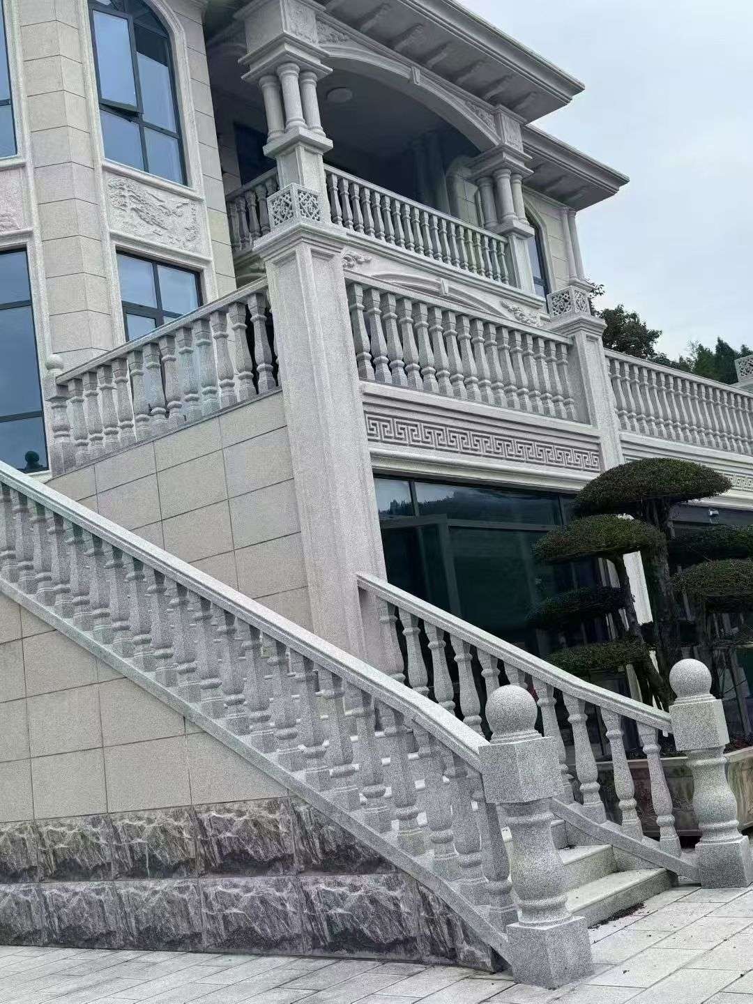 四川 芝麻白别墅，栏杆