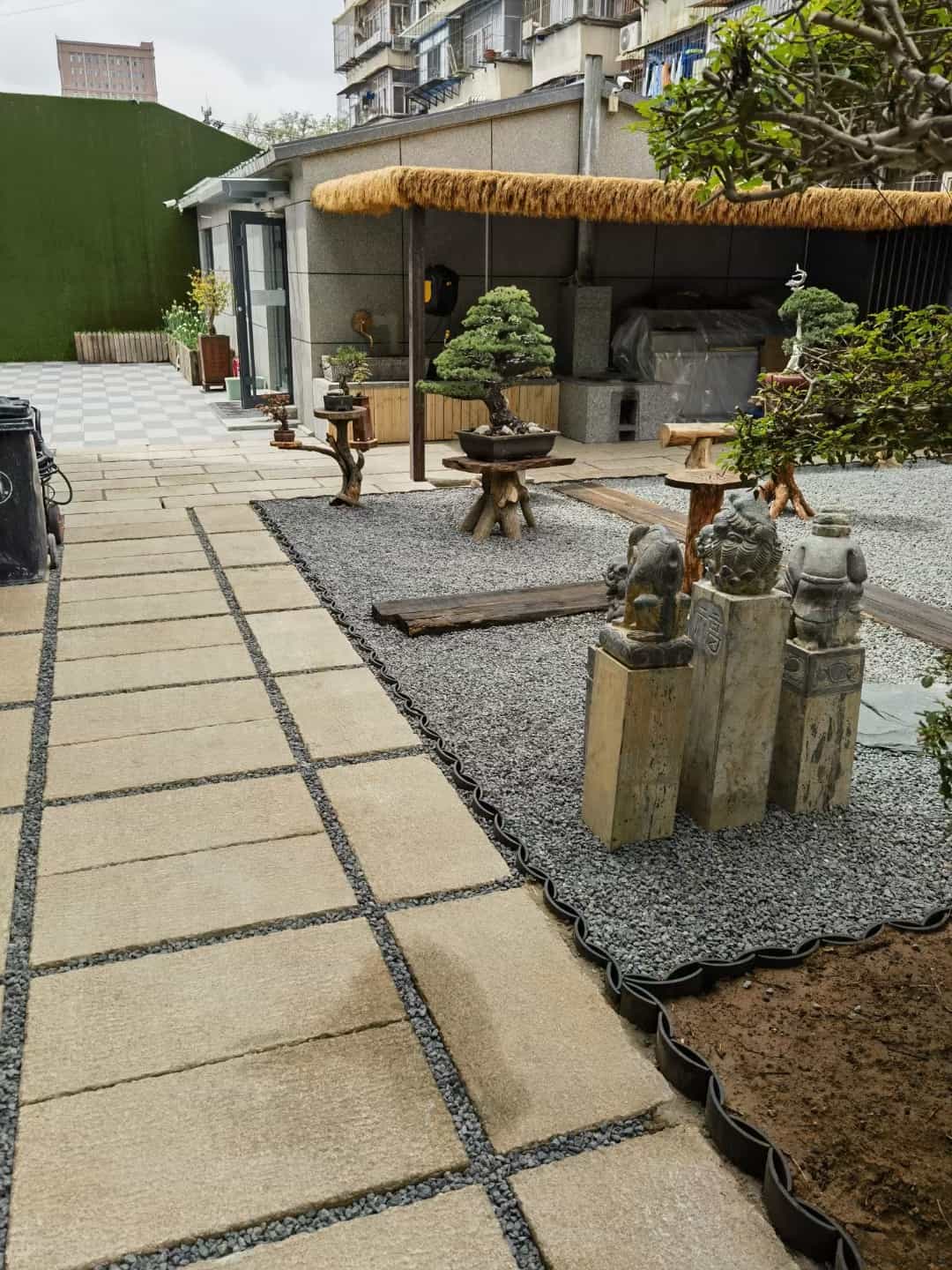 四川仿古石铺装效果