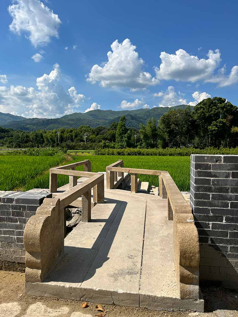 四川花岗岩仿古石材景区使用案例