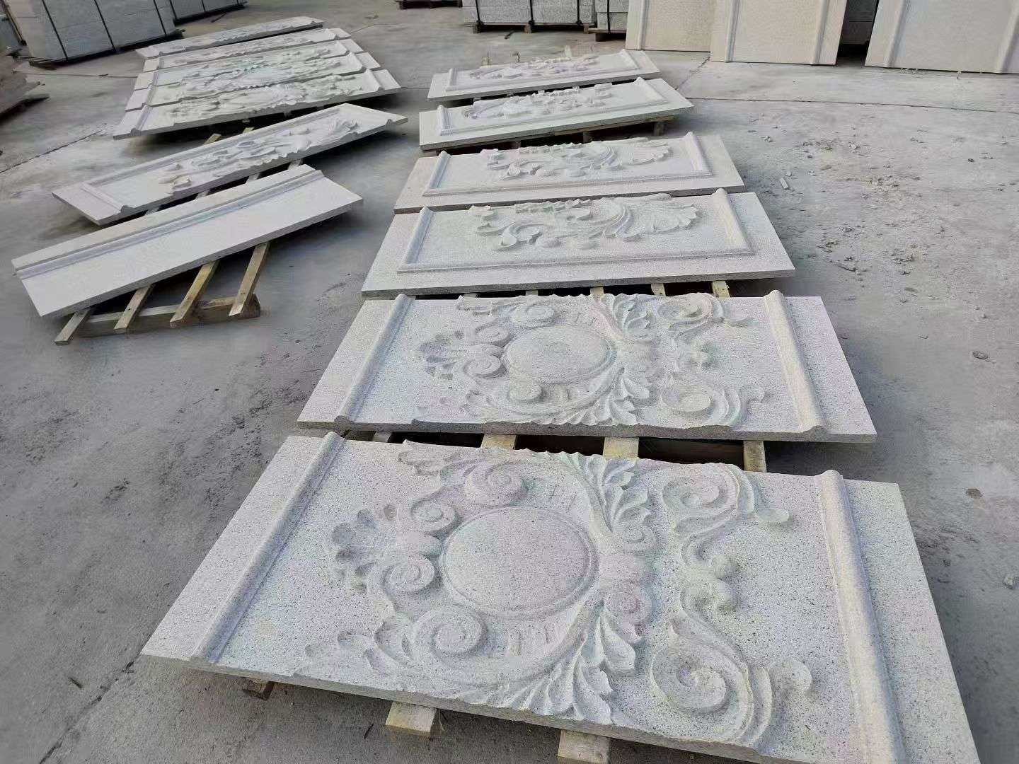 四川 芝麻白干挂雕花板